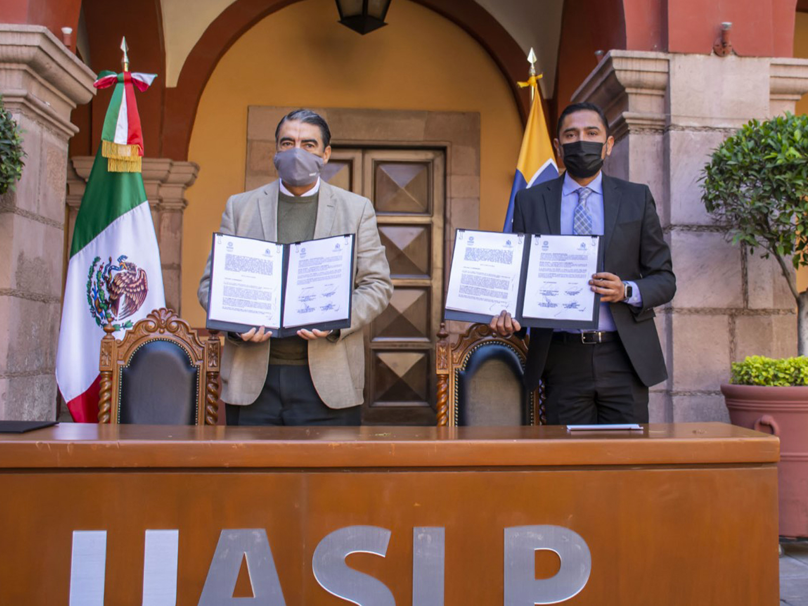 Se firma convenio de colaboración con la Coordinación General de la