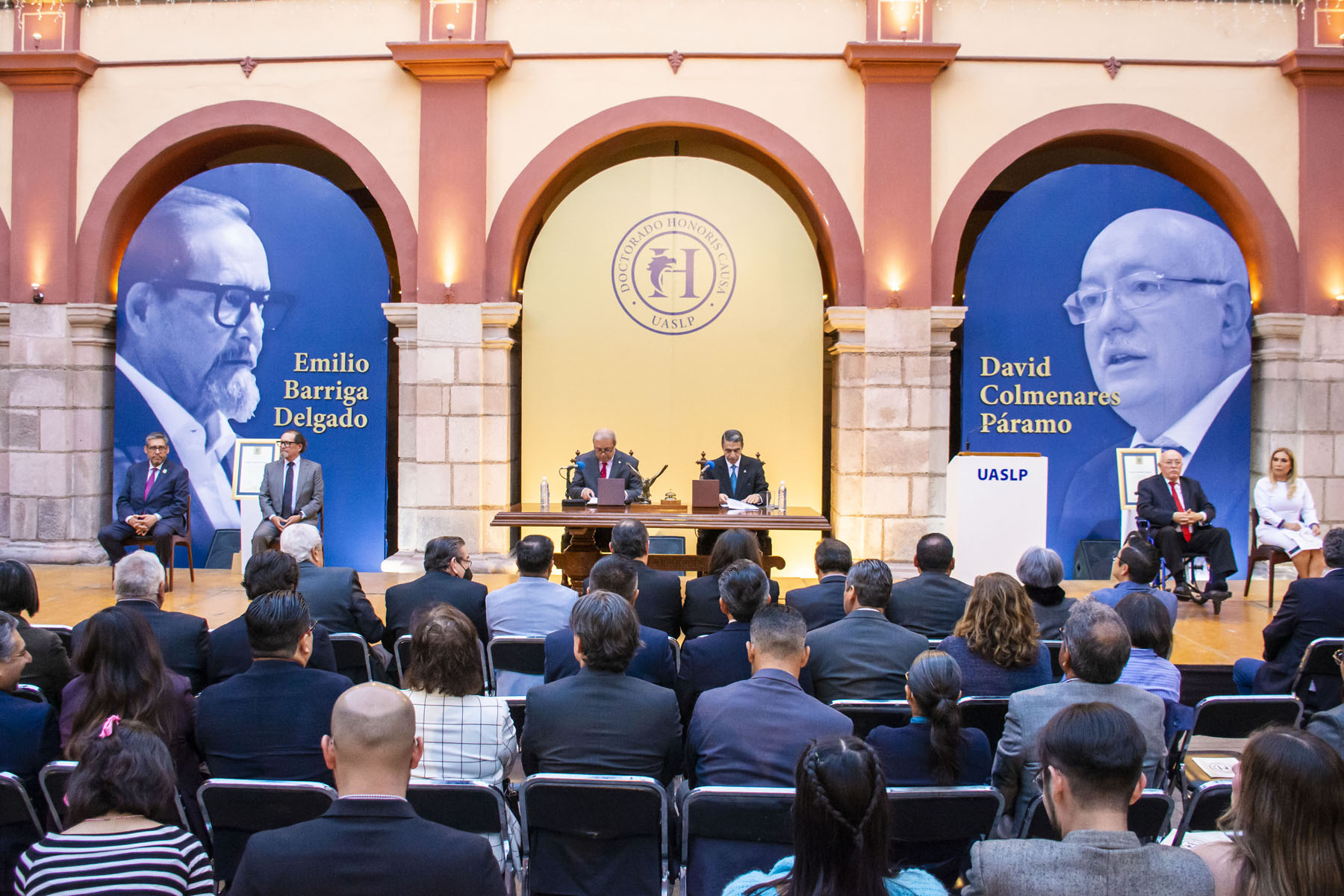 Entrega Uaslp Doctorados Honoris Causa Al Dr David Rogelio Colmenares