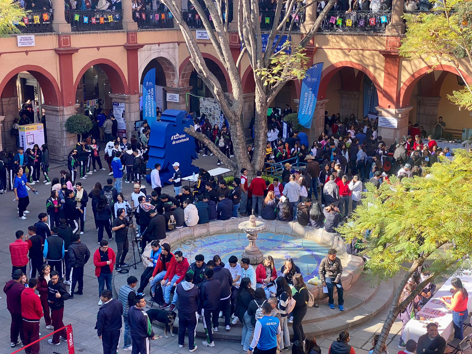 Dio Inicio La Feria De Las Carreras Universitarias De La Uaslp Edici N